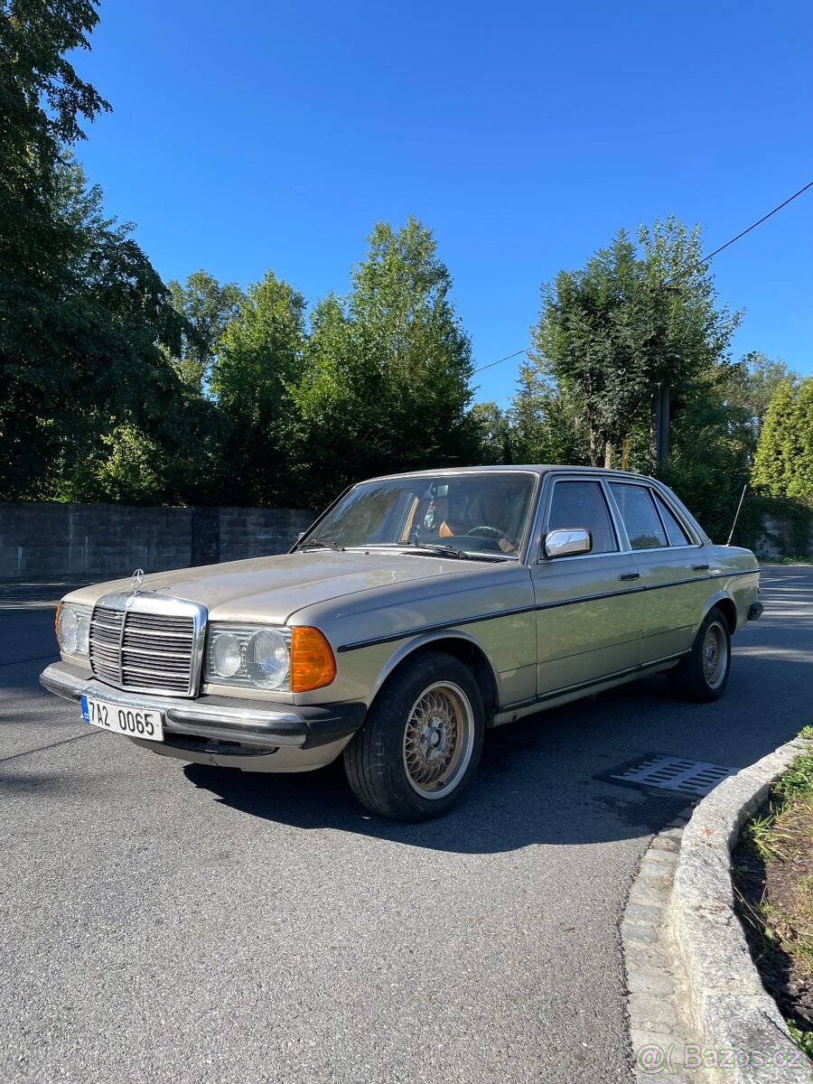 Mercedes-Benz W123, piáno, 2,4d - 3