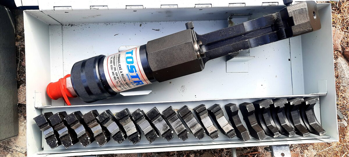 Profi hydraulická sestava pro lisováno ok - 3