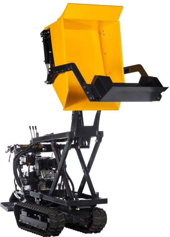 Pásový samonakládací, vysokozdvižný mini dumper - 3