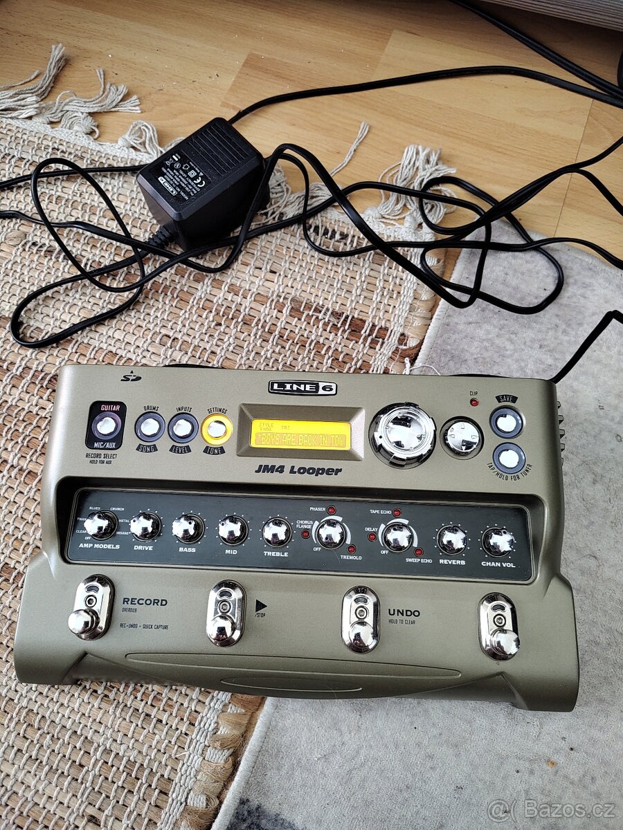 line 6 JM4 Looper top stav - 3