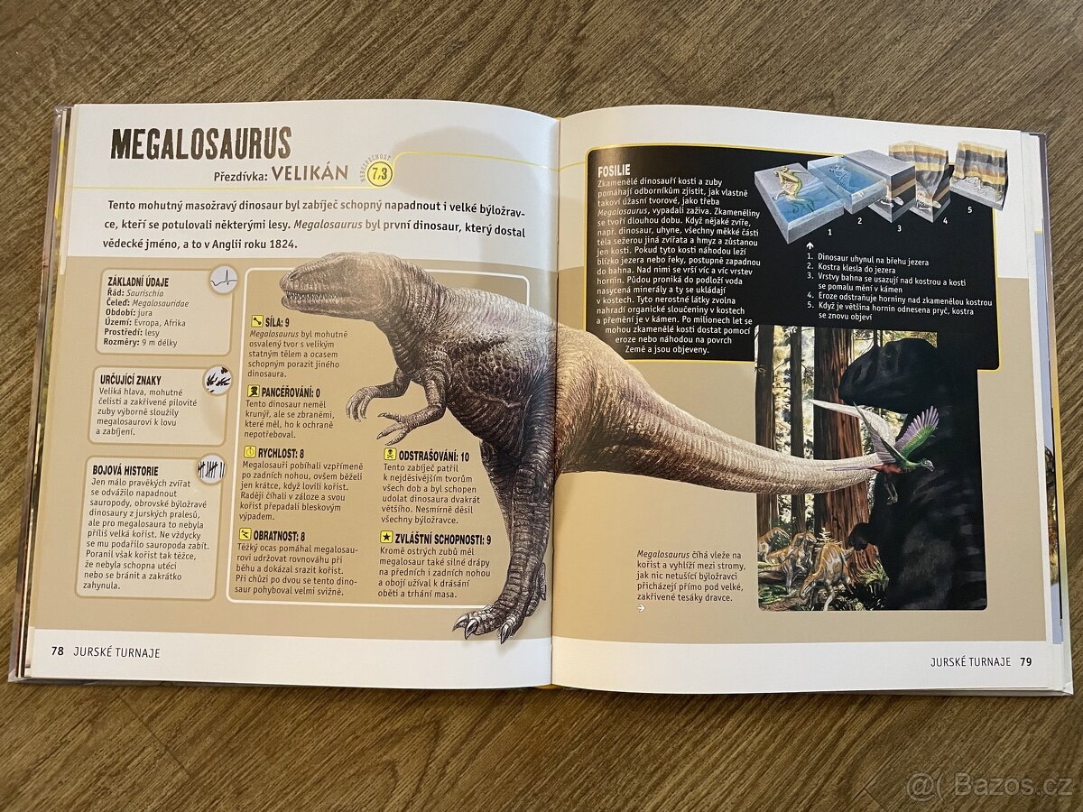 Kniha Valky dinosauru - 3
