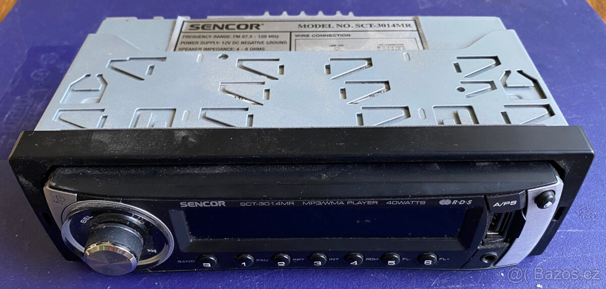 Autorádio SENCOR za 250 Kč - 3