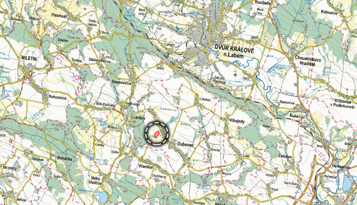 Zemědělská půda, prodej, Dubenec, Trutnov - 3