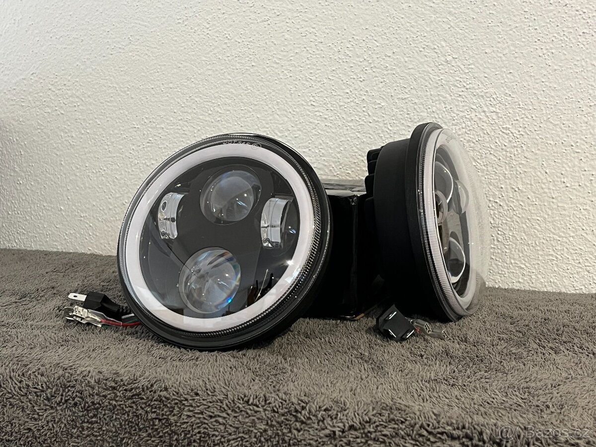 LED Svetla 143mm - Zetor (angel eyes) - 3