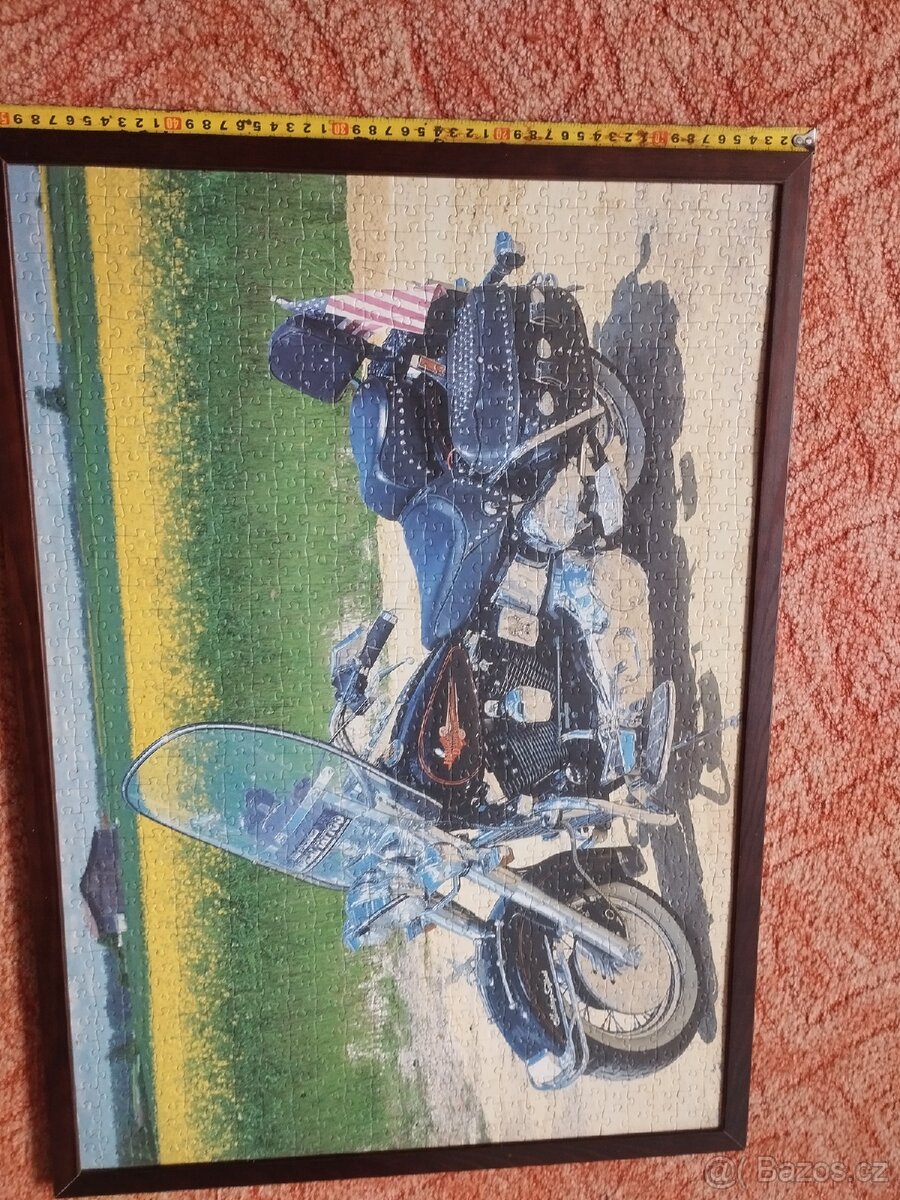Harley Davidson obraz puzzle - 3