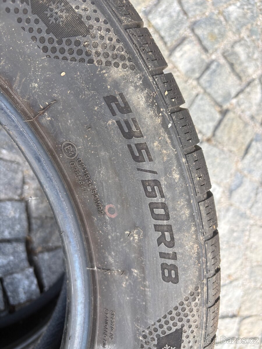 2x zimní pneu 235/60/R18 - 3