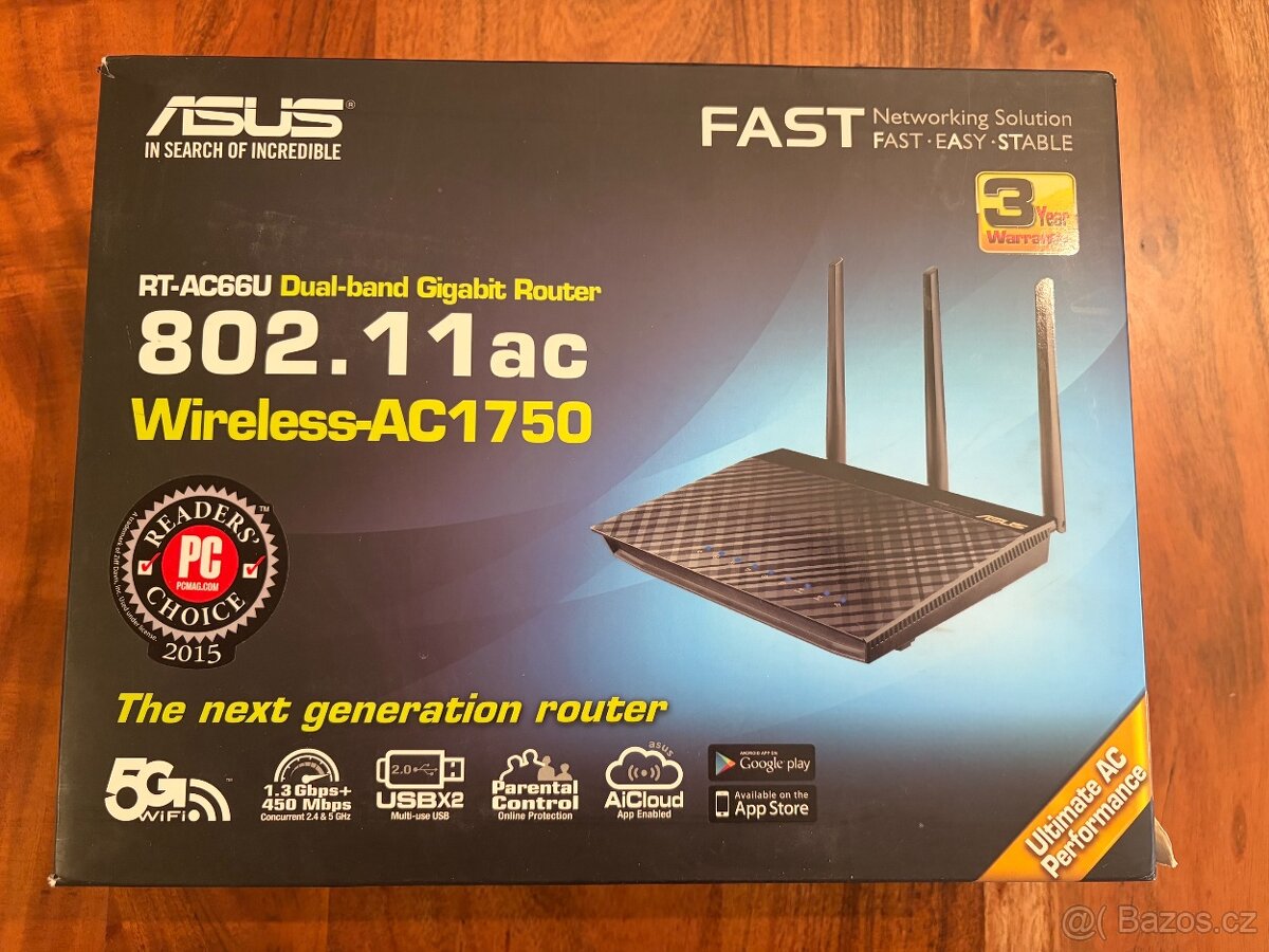 Wifi router Asus RT-AC66U - 3