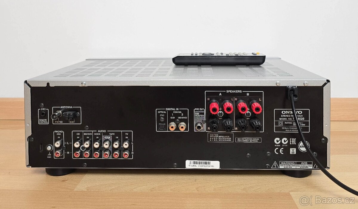 Onkyo TX-8020 /Phono/Optika/SUB OUT/FM - 3