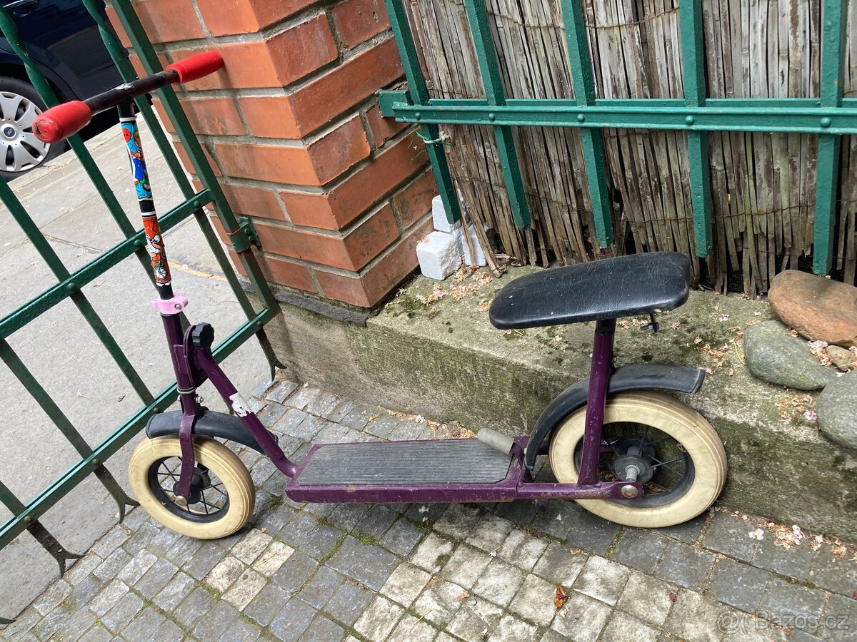 Retro koloběžka plně funkční - 3