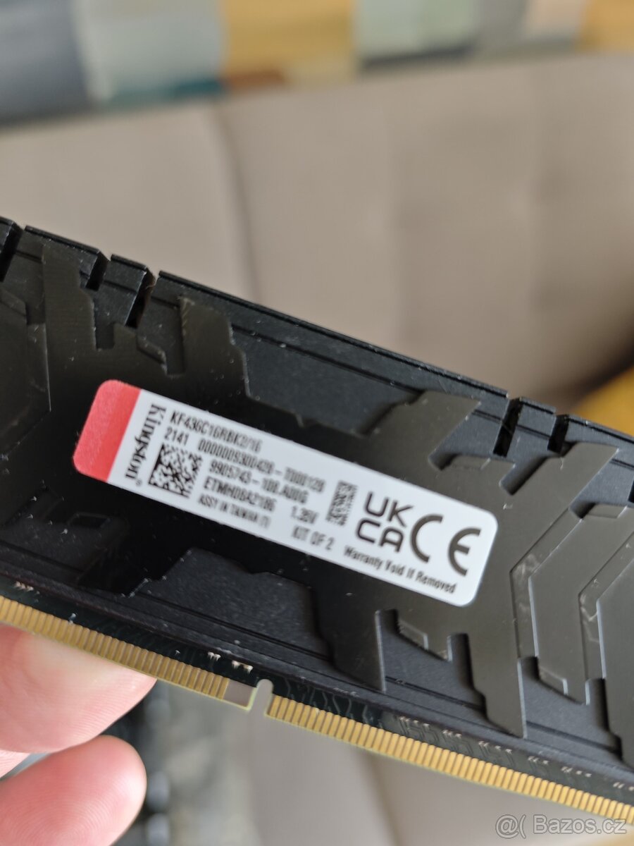 HyperX 16GB KIT DDR4 3200MHz CL16 Predator Series - 3