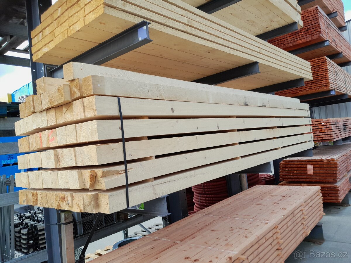Trámy, Prkna, Latě, Stavební řezivo, dřevo na střechu, - 3
