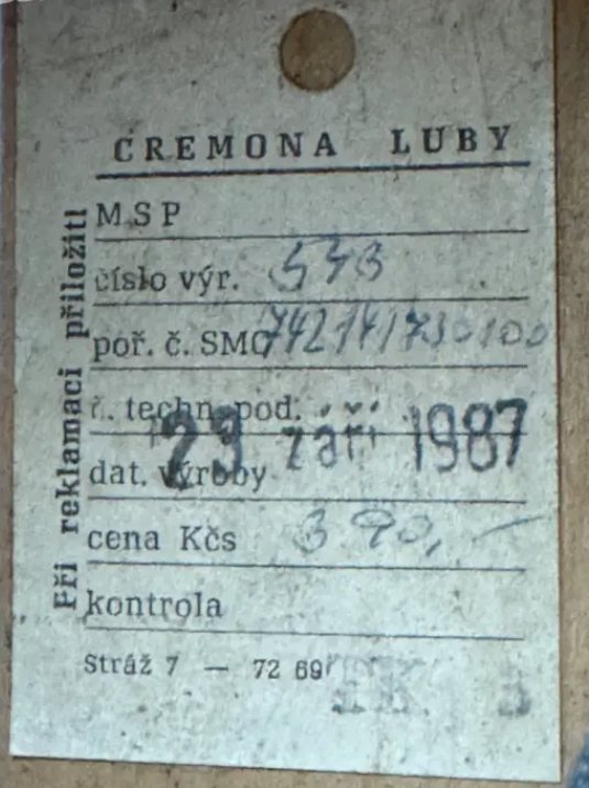 Kytara 3/4 Cremona Luby - 3