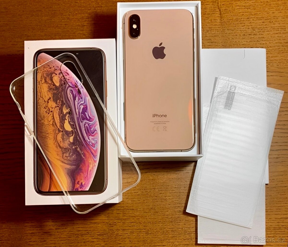 iPhone Xs Gold BATERIE 100% TOP - 3