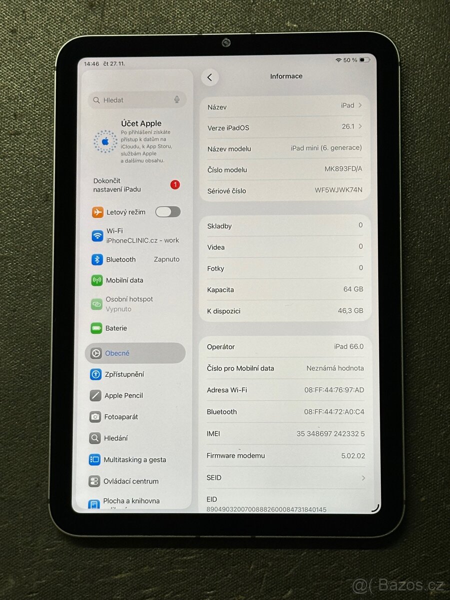 iPad mini 6 64GB Space Grey - 3