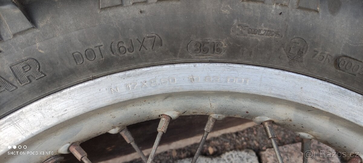 Prodám zadní kolo Honda XL600 - 3