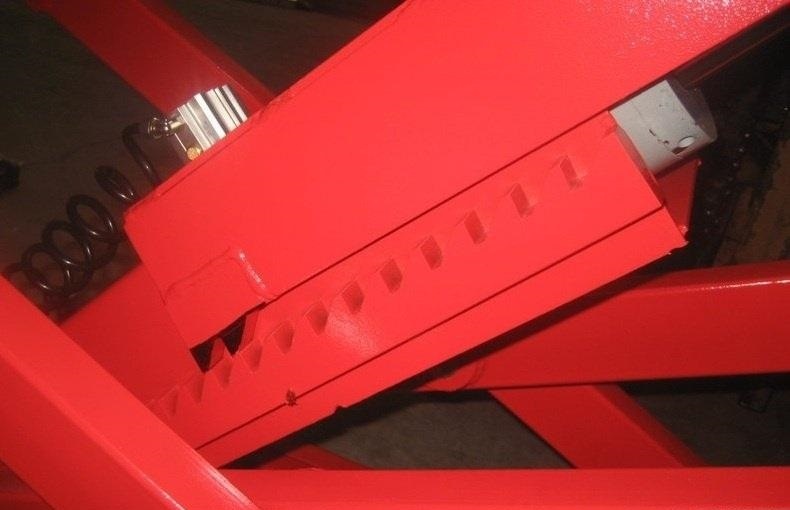 Zapuštěný nůžkový zvedák, 3,5t - 3