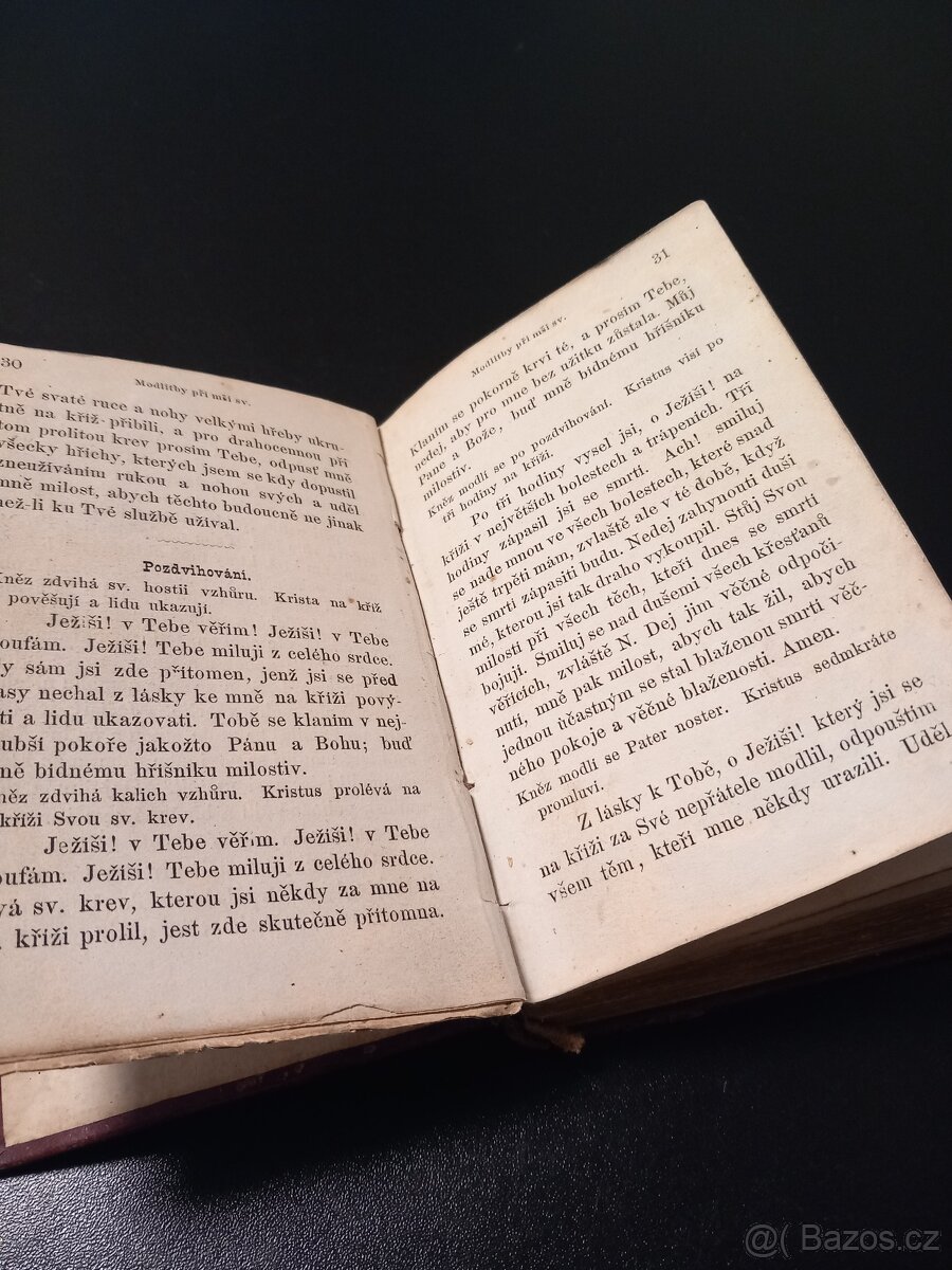 Kniha z roku 1872 - Modlitby - 3