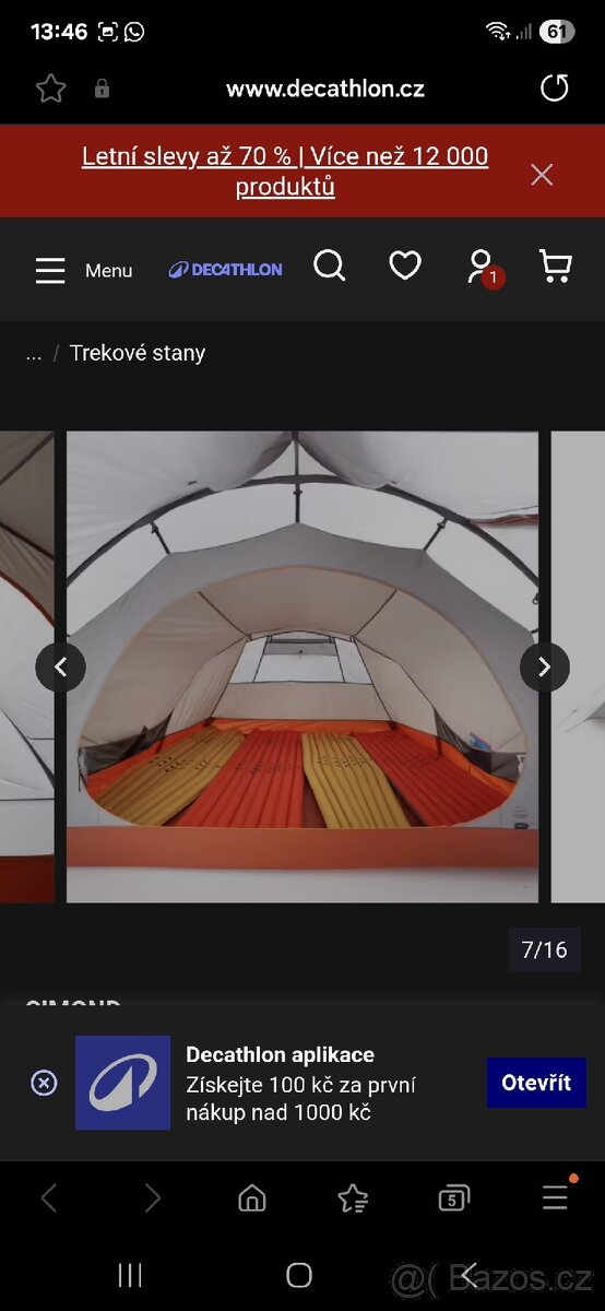 NOVÝ stan MT 900 UL, pro 4 osoby - 3