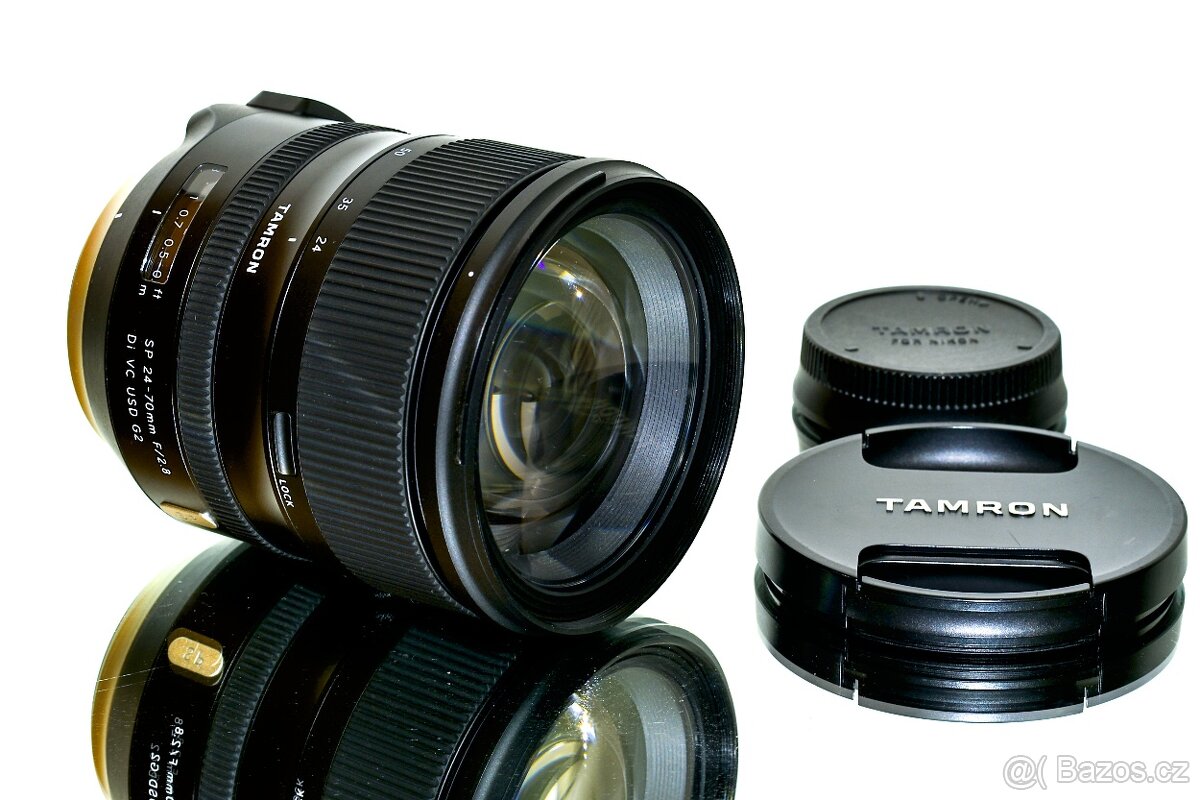 Nikon Tamron 24-70 F2,8 VC G2 + UV 82mm TOP STAV - 3