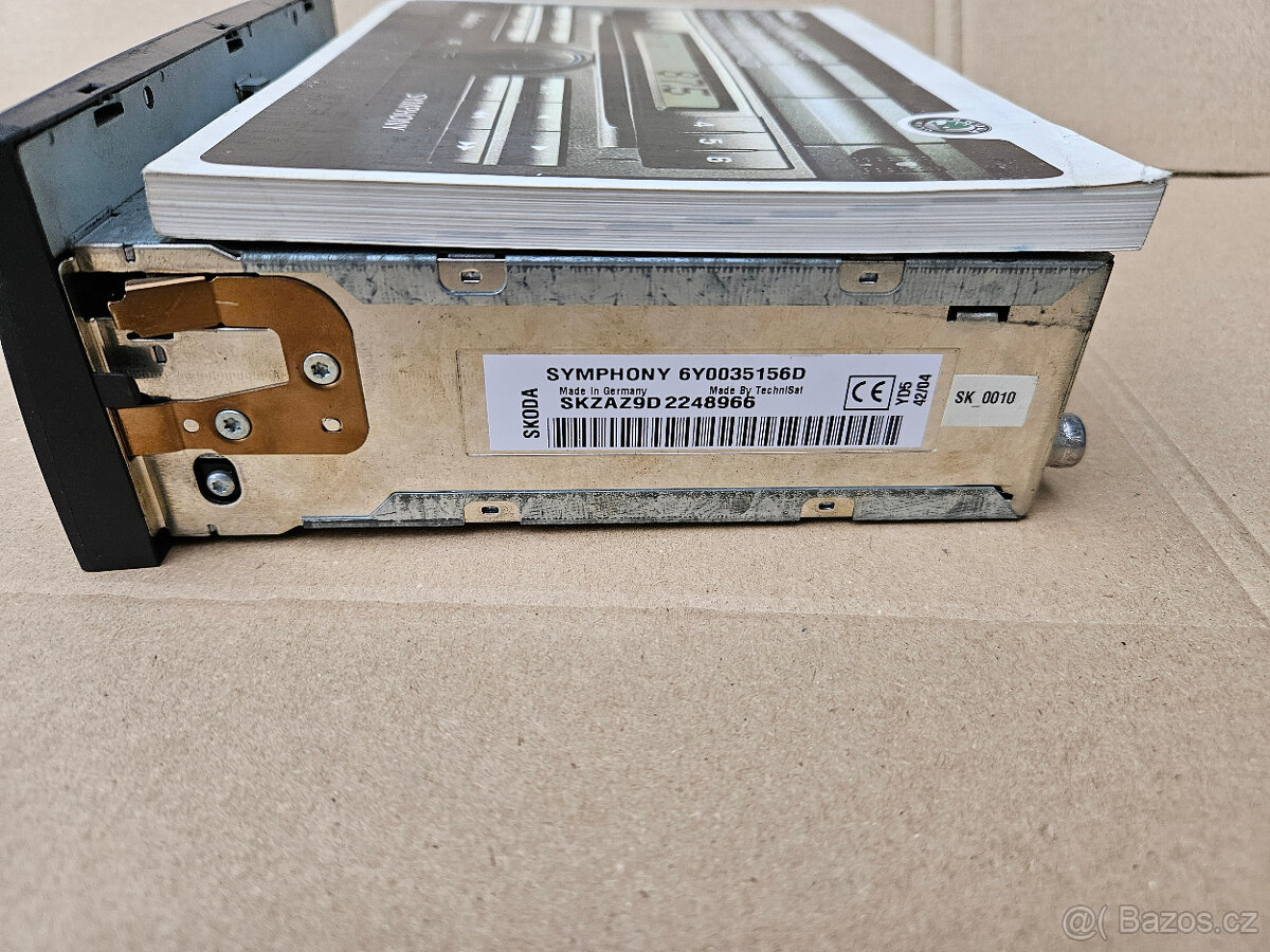 Škoda Fabia 1 Symphony CD autorádio - 3
