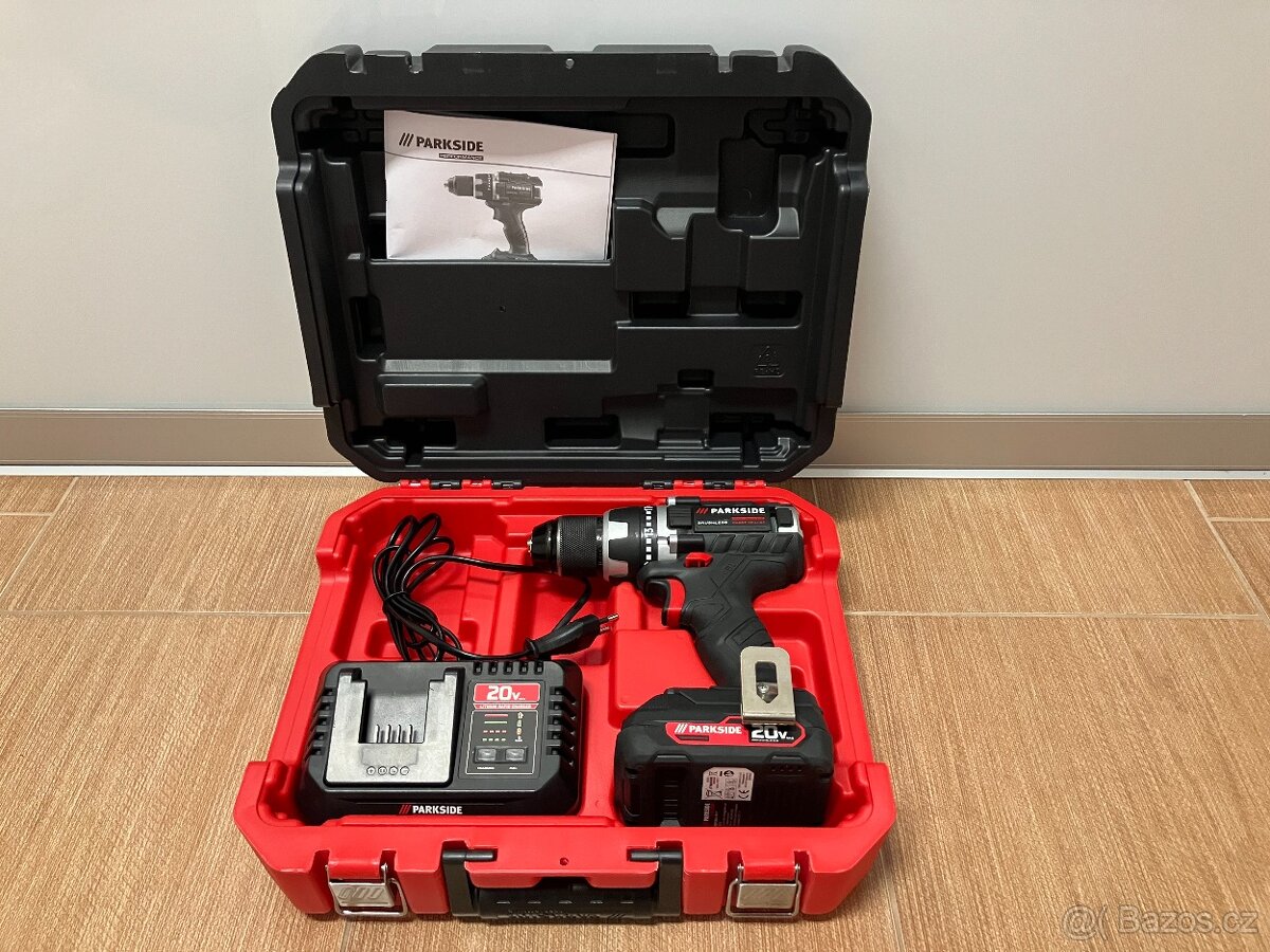 Aku vrtací šroubovák Parkside Performance - 3