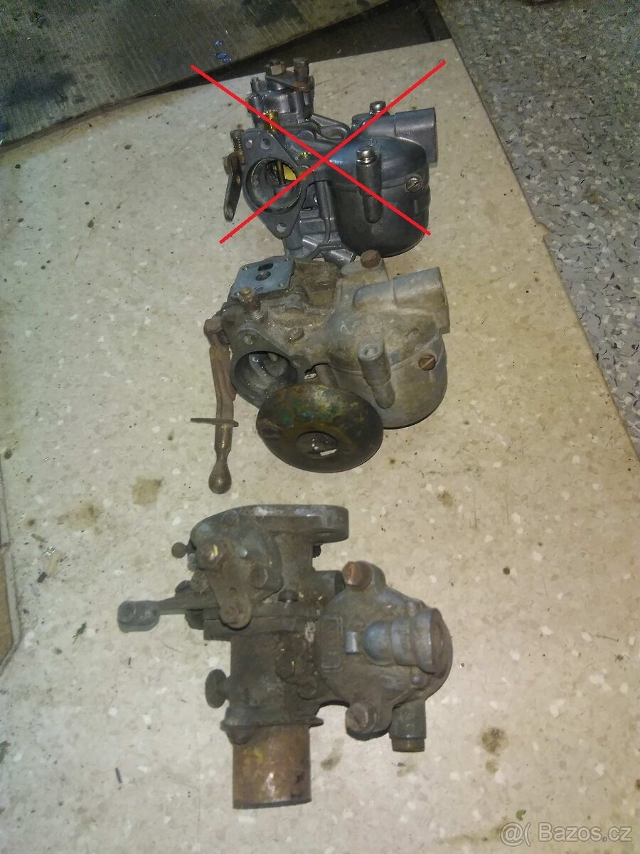 Karburátor SOLEX 26 UAHD a Jikov 30 - 3