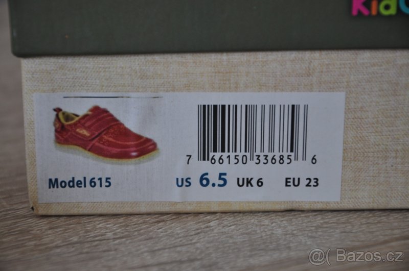 Kidofit barefoot tenisky vel. 23/6,5 - 3
