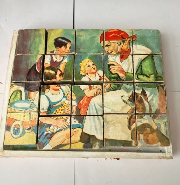 Staré dřevěné kostky - 3