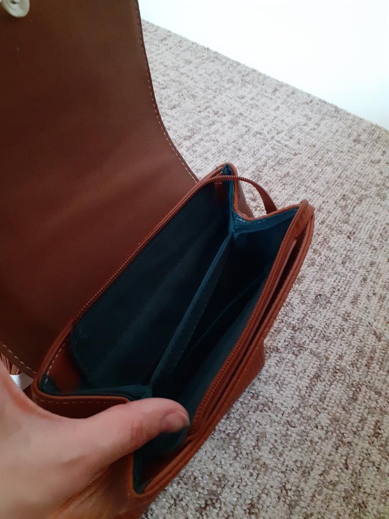 Dámský městský batoh, hnědý - značka David Jones - 3