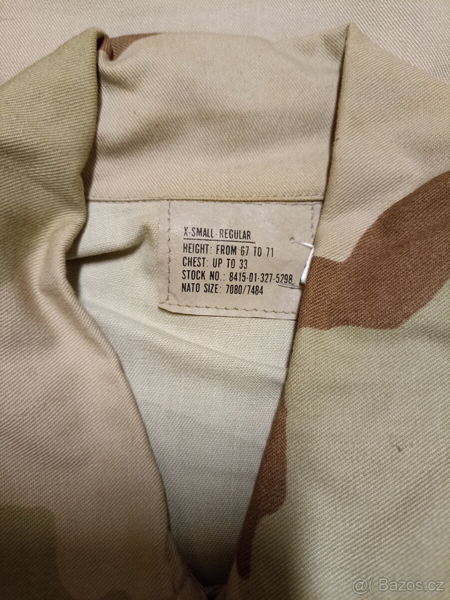 Blůza US orig. 3 color desert - 3
