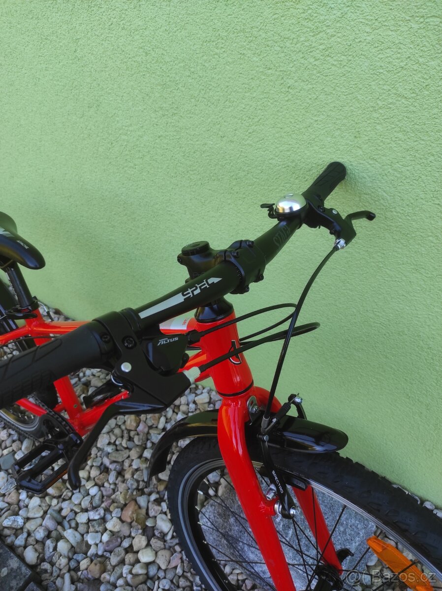 Značkové dětské kolo Apache Tuari 24" (červená) - 3