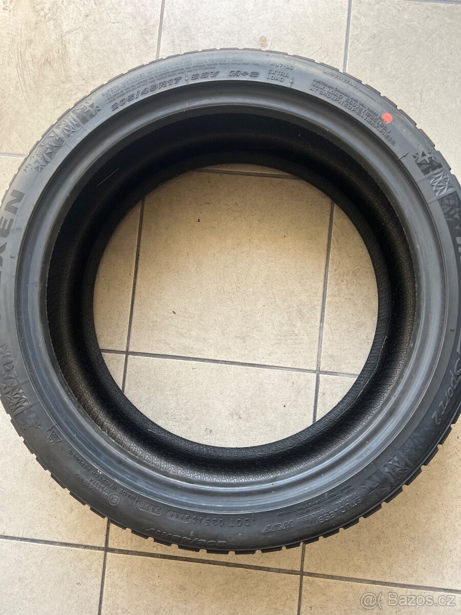 ZIMNÍ 205/45 R17 NOVÉ 9mm - 3