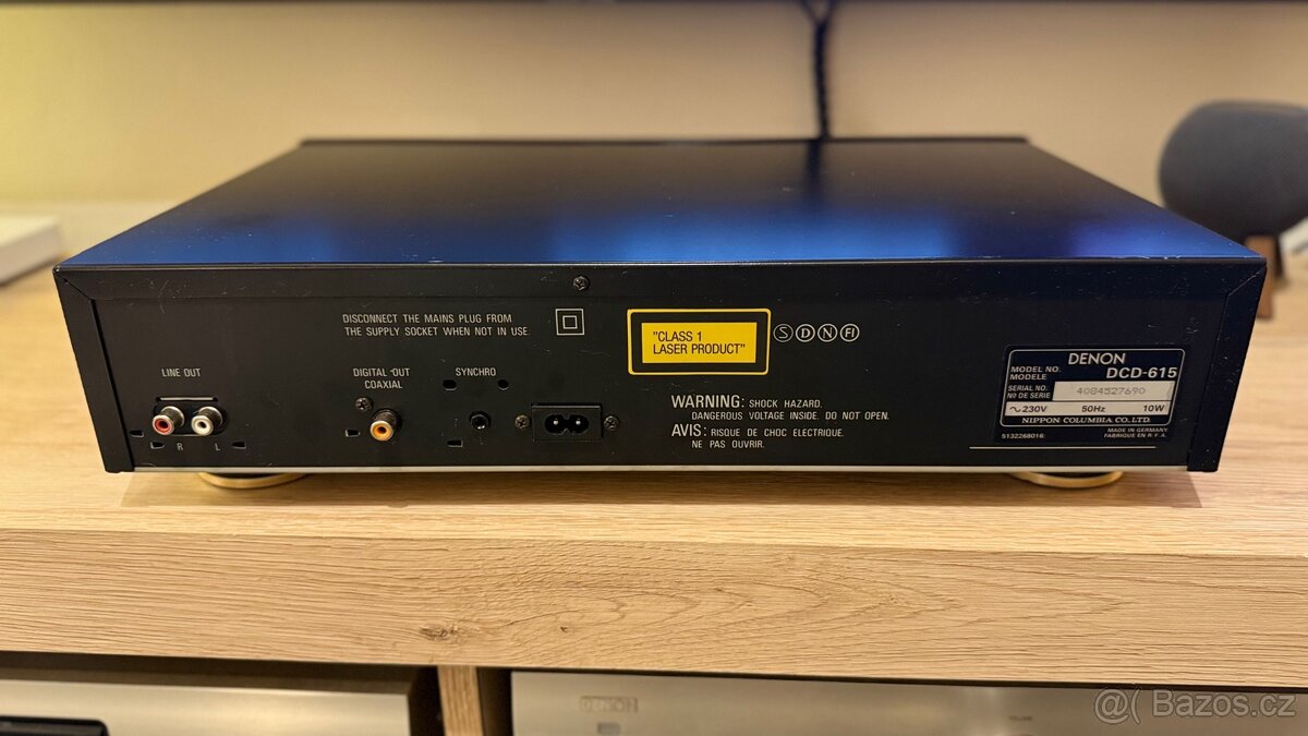 CD přehrávač Denon DCD-615 servis, vylepšení - 3