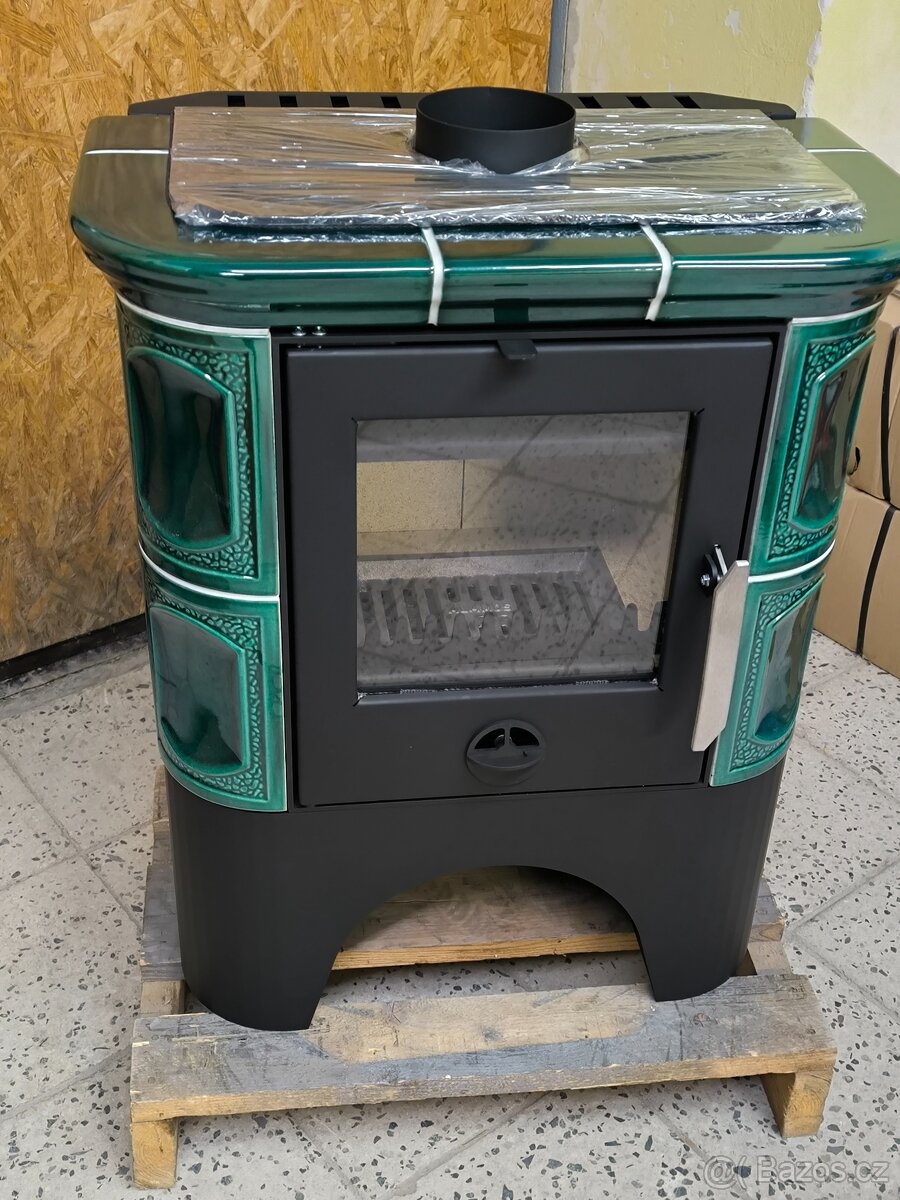 Kachlová krbová kamna 5,5 kW - 3