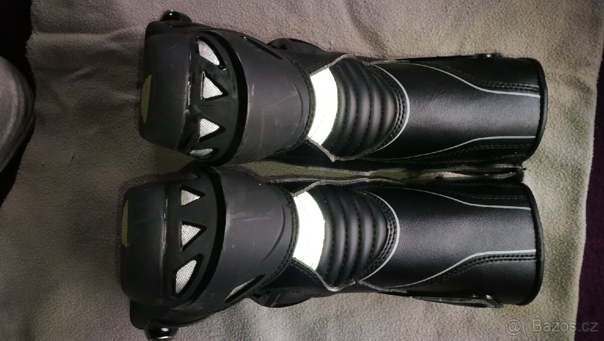 Boty na moto FASTWAY vel:40 pouzite - 3