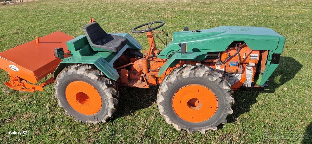 Predám matraktor Pasquali 4x4 32hp s rotavatorom - 3