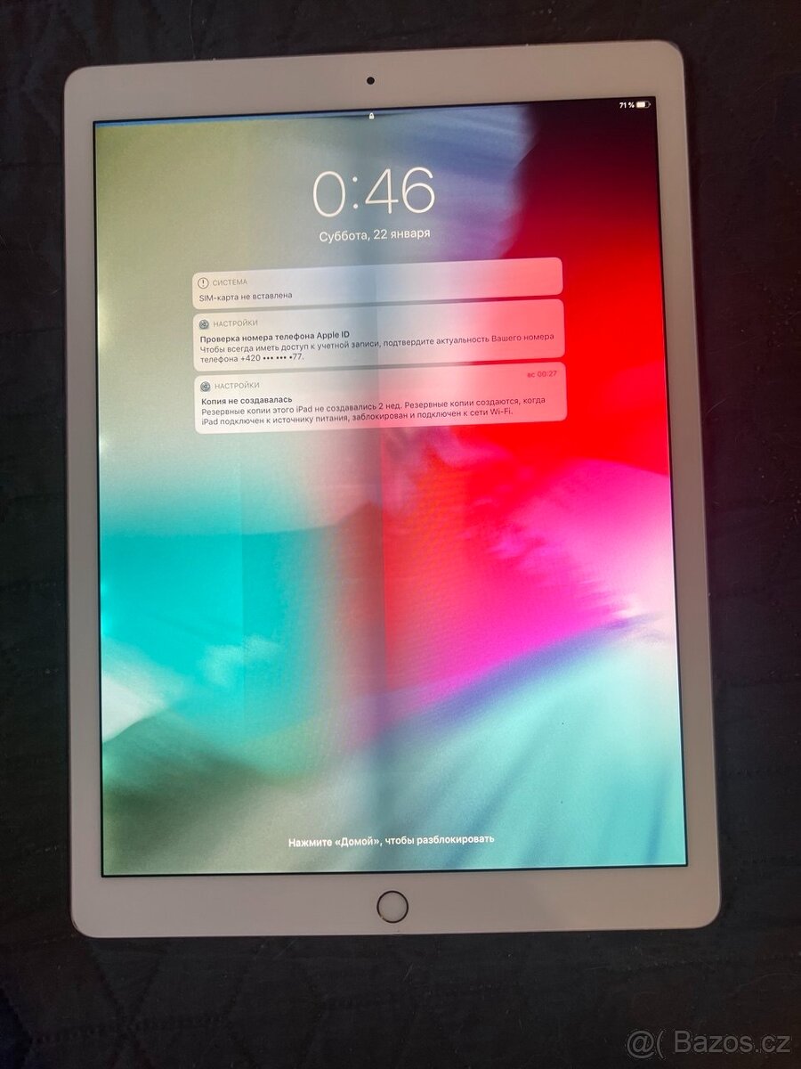 iPad Pro 12.9” Wi-Fi + Cellular 512 GB (Model A1671) - 3