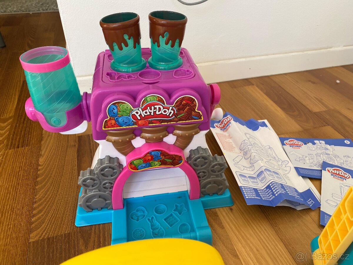 Velká sada Play-Doh pizza, sladkosti, trouba - 3