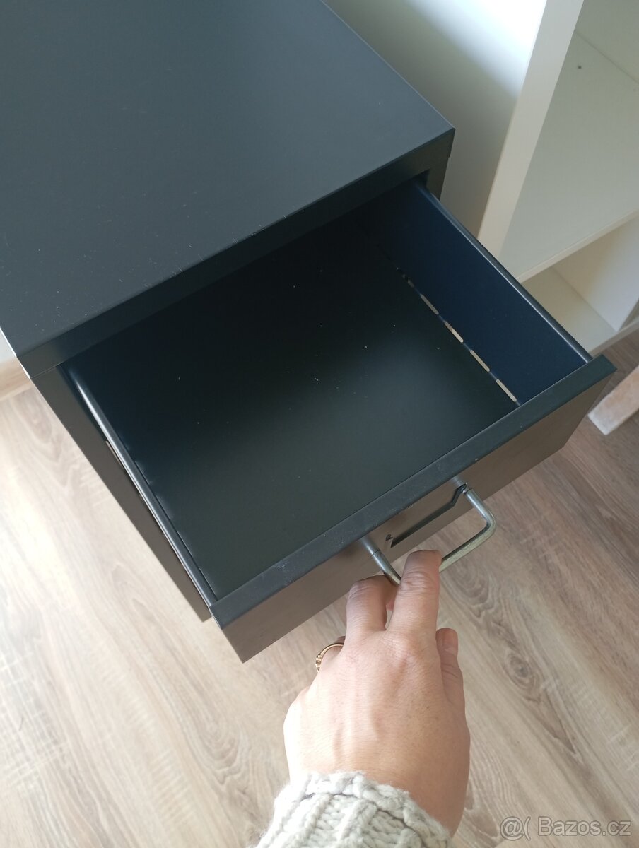 Ikea Helmer zásuvkový díl černý - 3