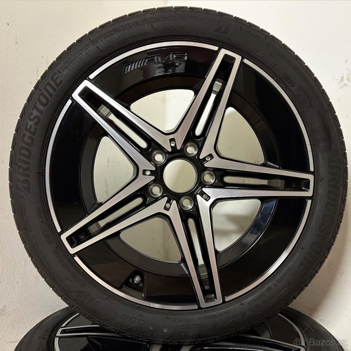 DVOUROZMĚRNÉ MERCEDES C W206 AMG 5x112 R18+LETNÍ PNEU - 3