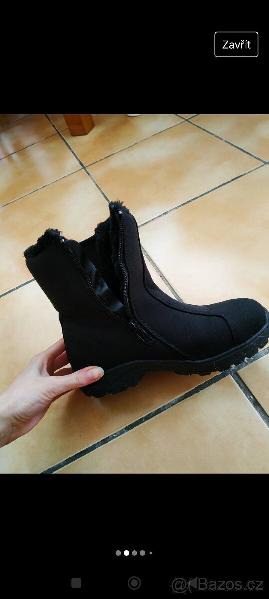 Zimní boty soft shell - 3