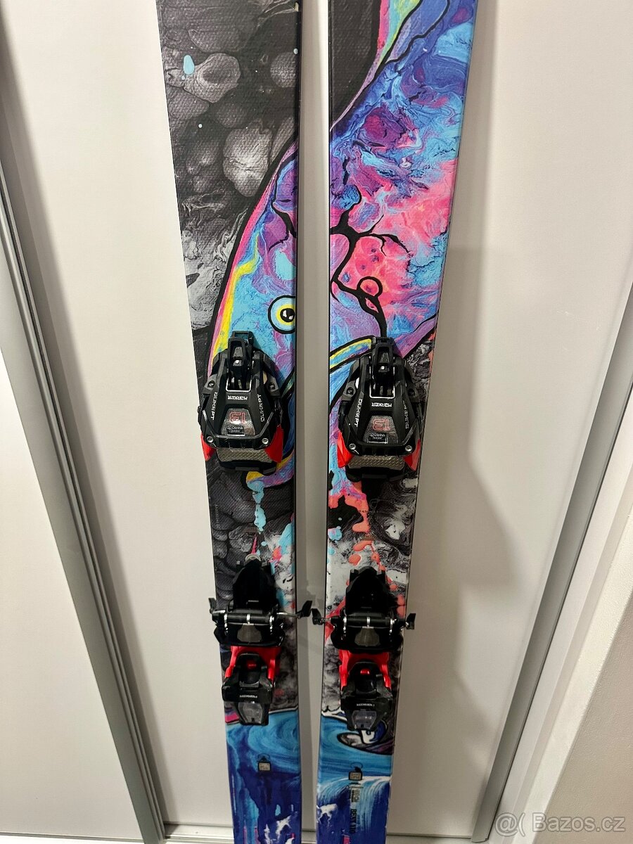 TOP freeride lyže Atomic Bent 110 + Marker Duke PT + pásy - 3