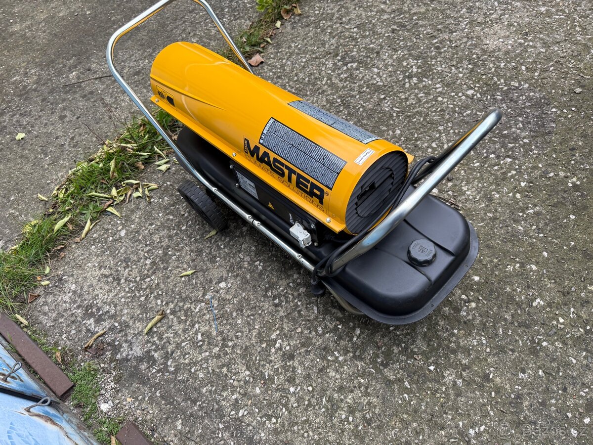 Naftové topidlo Master TOP STAV + termostat Čtěte - 3