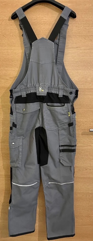 Canis CXS Stretch Montérky pracovní kalhoty s laclem - 3