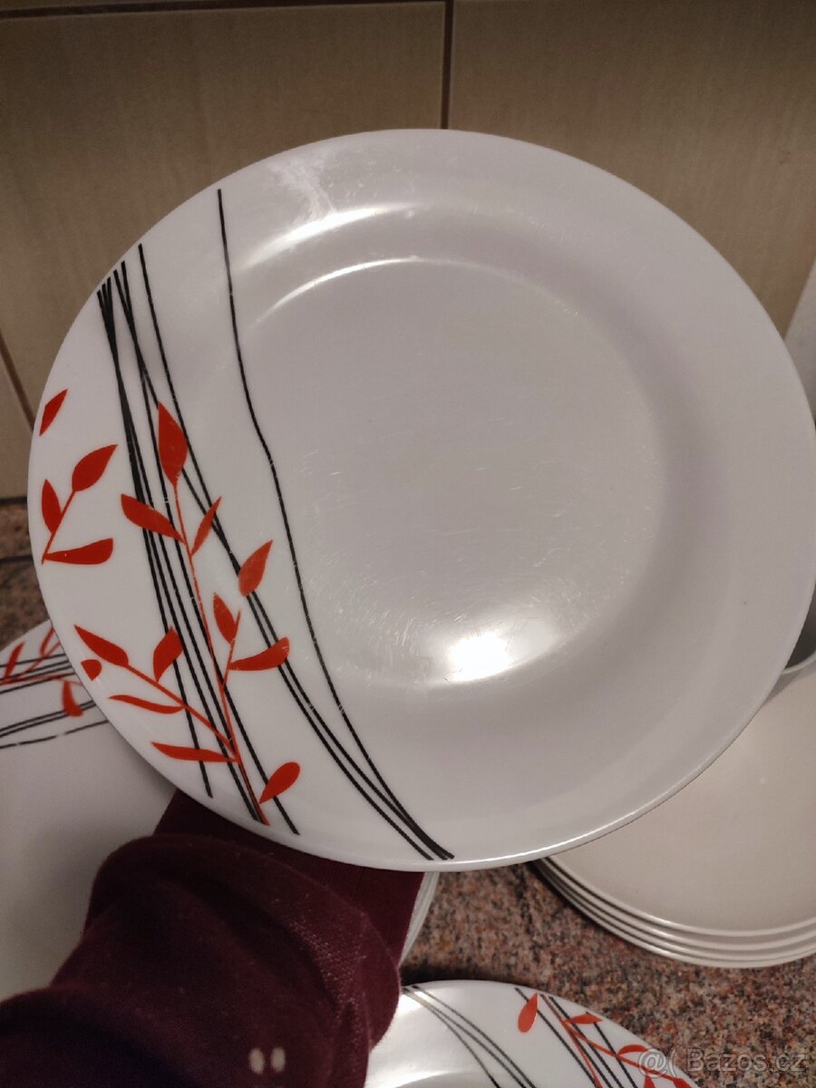 Sada nádobí talíře a hrnečky Banquet Palomba - 3