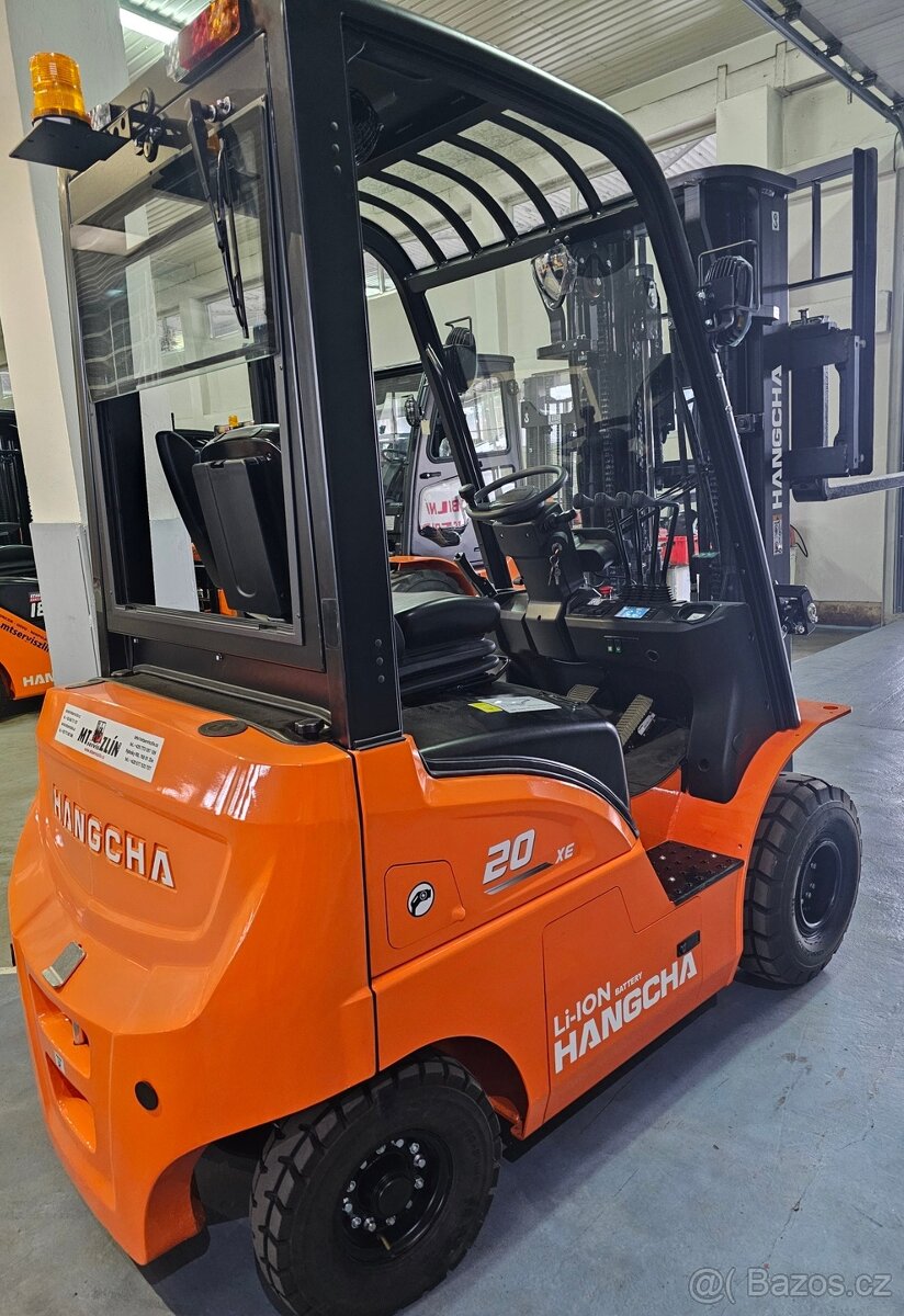 Nabízím k prodeji elektrický vysokozdvižný vozík Hangcha XE2 - 3
