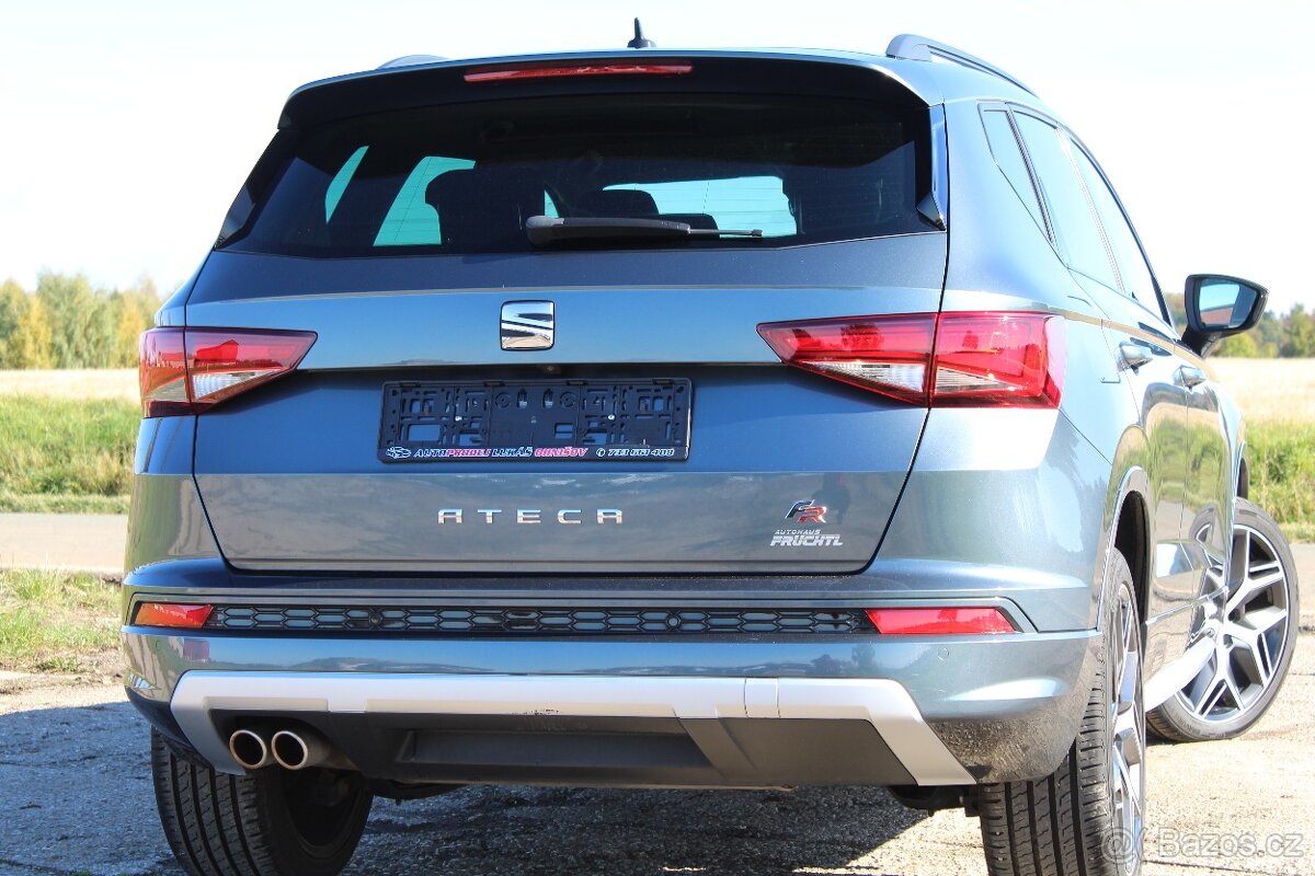 Seat Ateca FR 1.5 TSI 110Kw 105000km úplný servis Full Led - 3