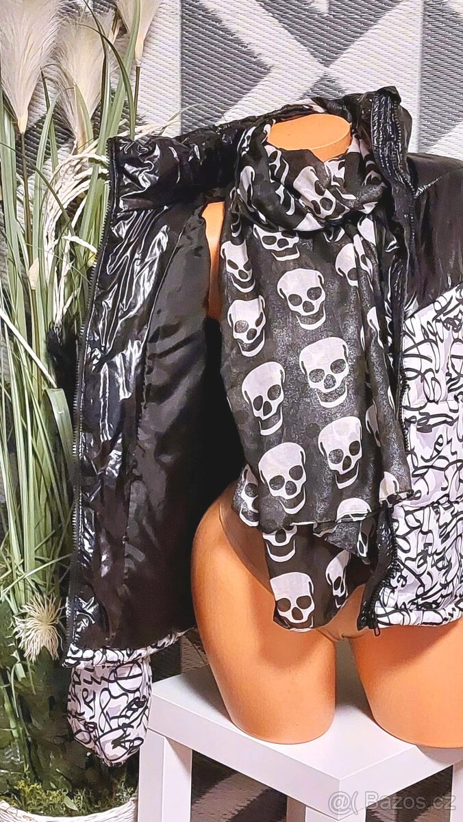 SENZAČNÍ ZIMNÍ BUNDA - LAURA TORELLI - vel. S - 3