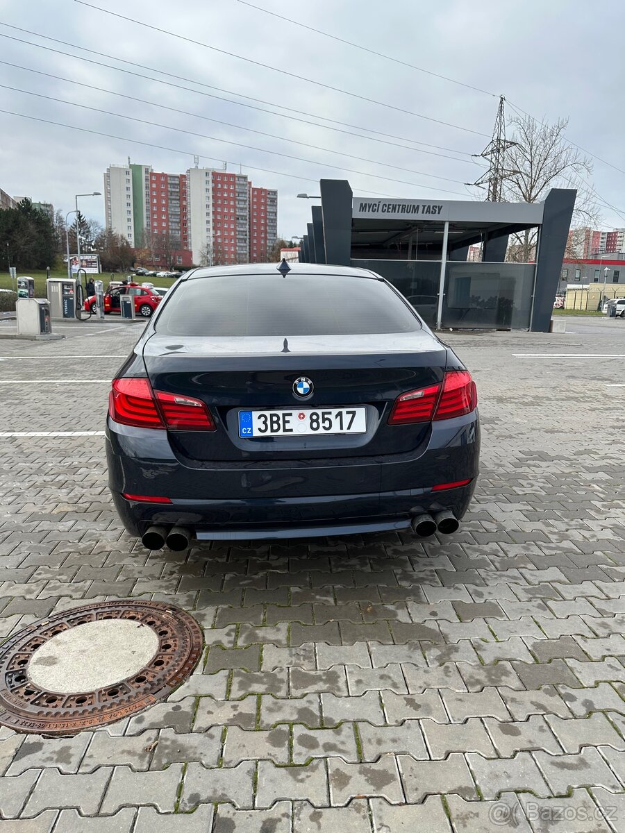 BMW f10 , nájezd 194tis , auto s novým motorem, NOVÁ STK - 3