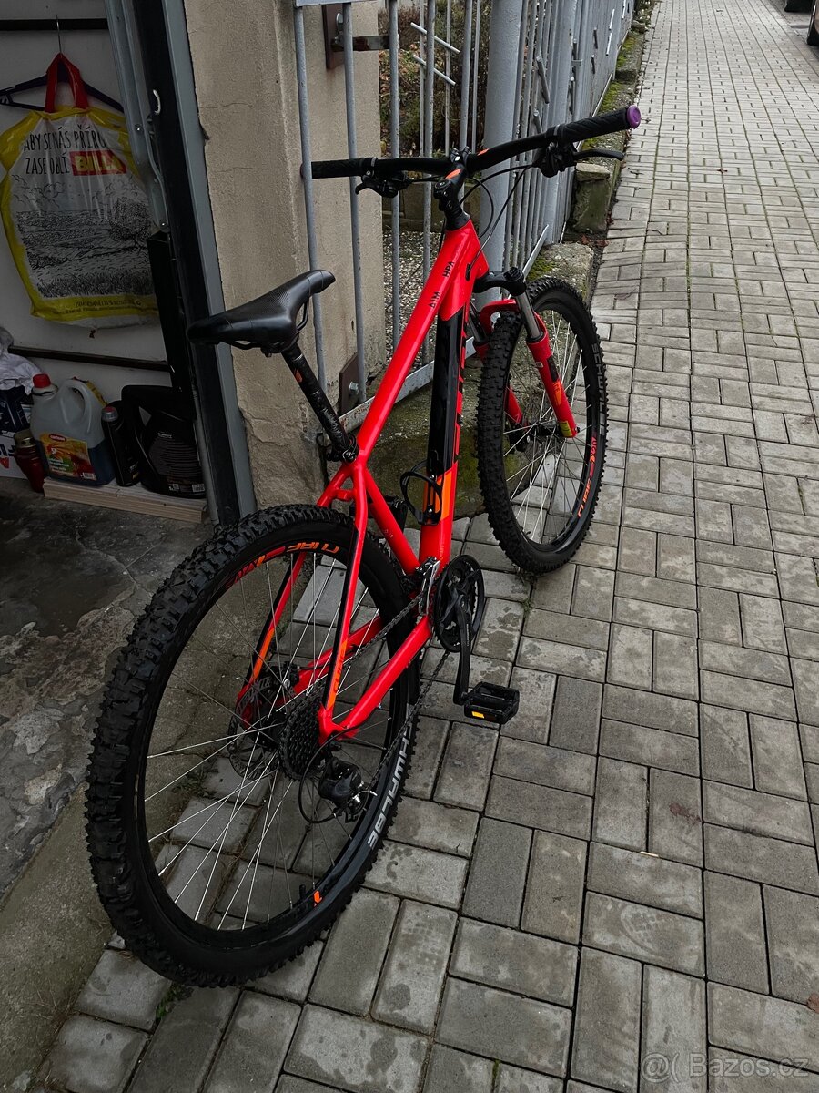 Horské kolo CUBE AIM 29 red´n´orange - 3